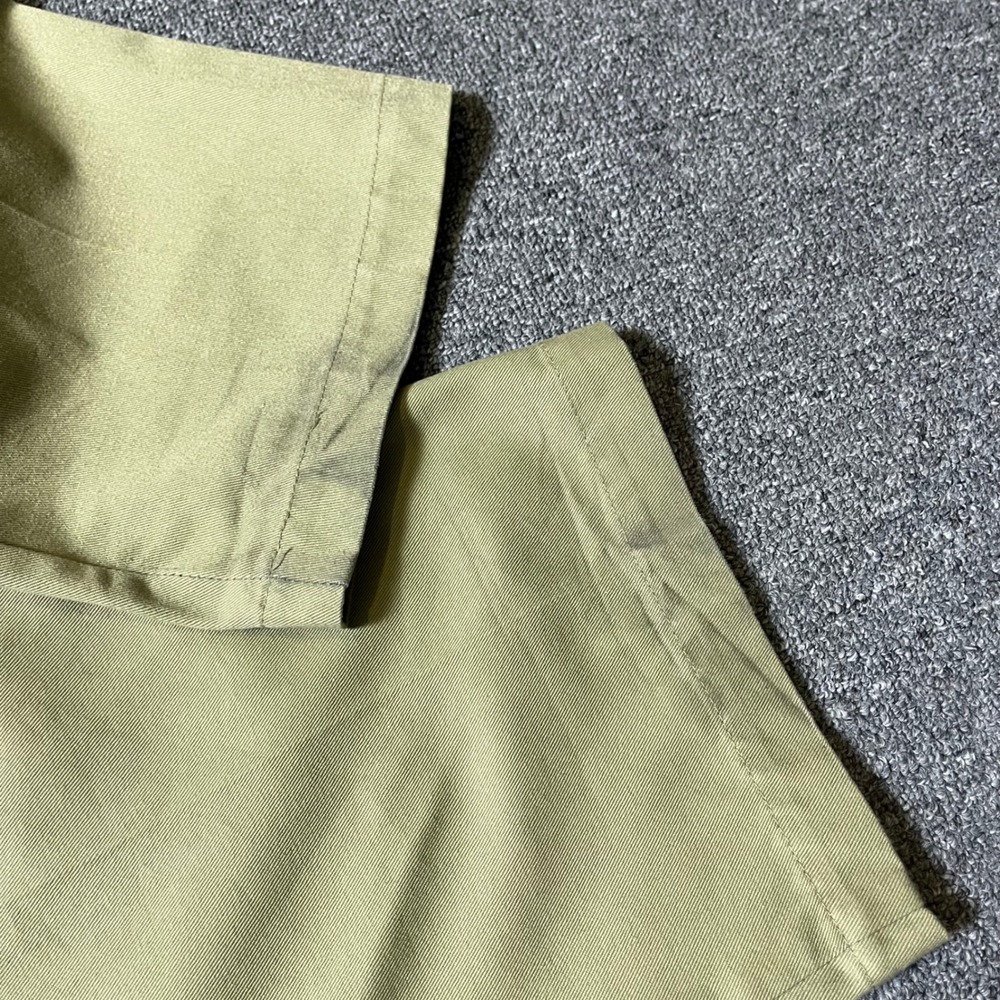 Vintage Dickies 874 Work Pants 38x32 Khaki Tan Chino Made in USA 90s - Picture 4 of 10